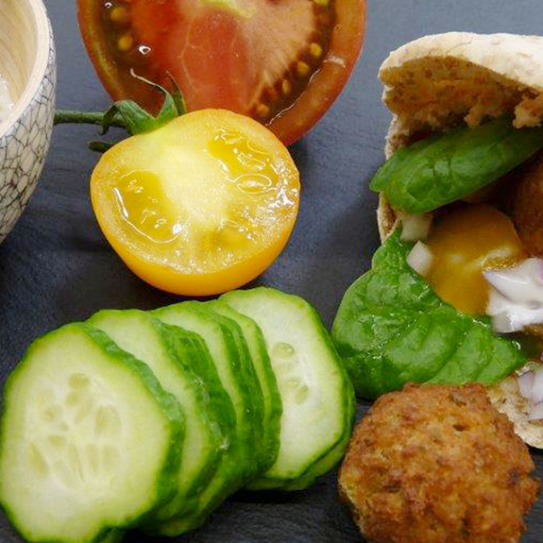 Sandwich au pain&nbsp;pita