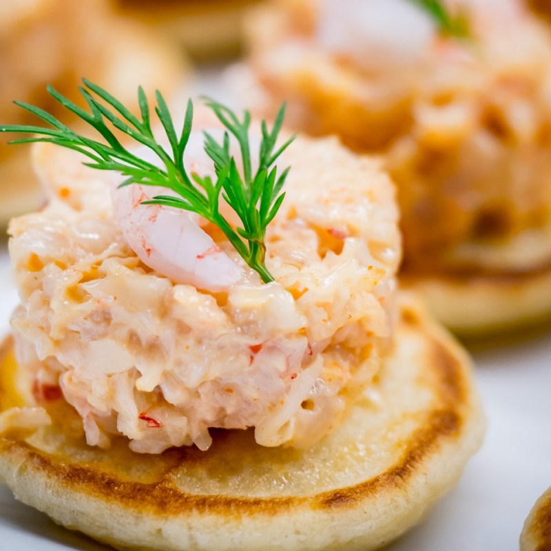 Blinis de lentilles corail (sans gluten, sans&nbsp;lait)