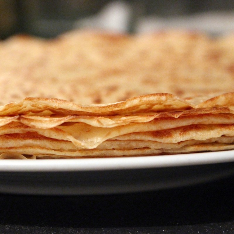 Crêpes à la farine de riz et au lait de&nbsp;coco