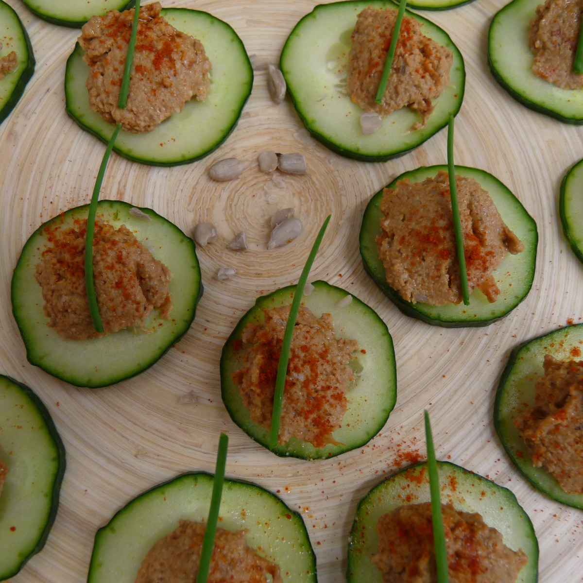 Pâté aux tomates séchées et aux graines de&nbsp;tournesol