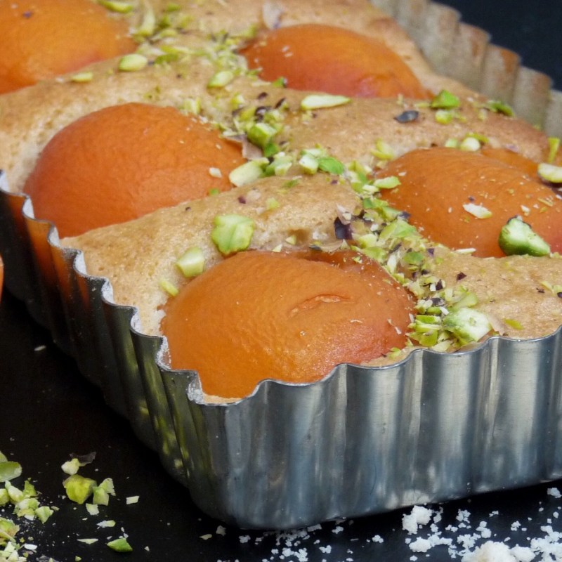 Financier aux abricots (sans&nbsp;gluten)