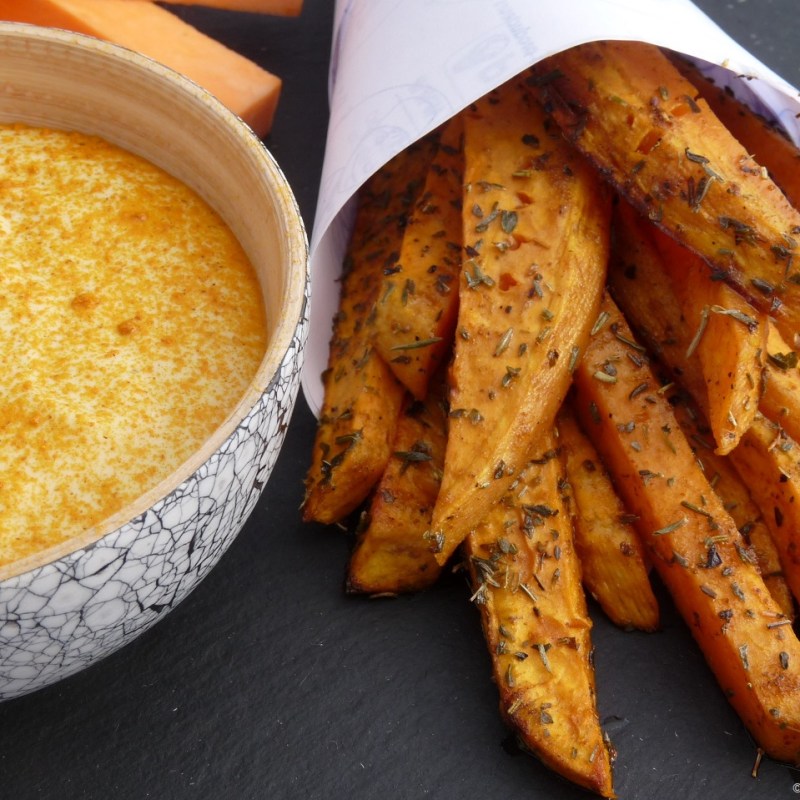 Frites de patates&nbsp;douces