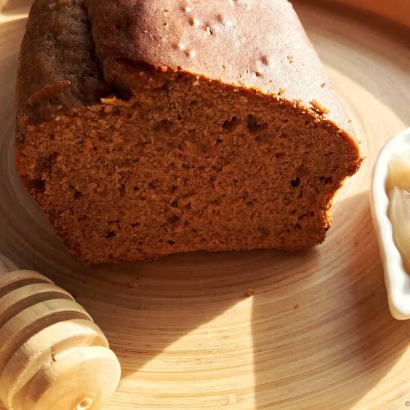 Pain d&rsquo;épices au miel de printemps (sans gluten, sans&nbsp;lait)
