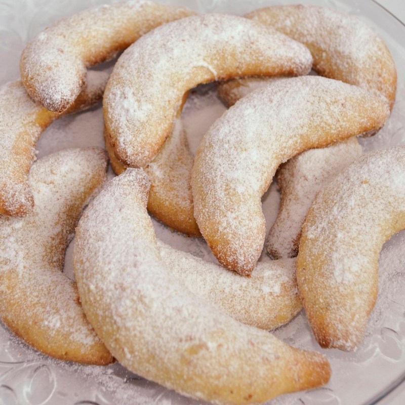 Croissants de lune aux&nbsp;amandes