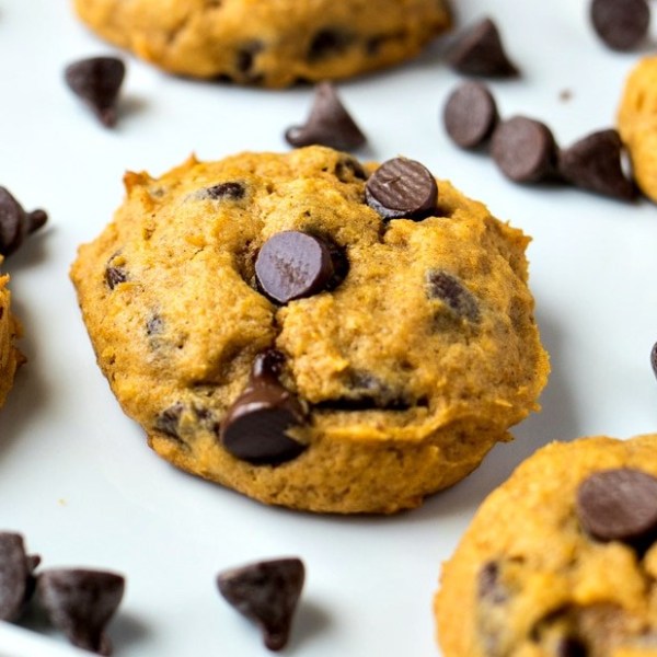 Cookies au potimarron et aux pépites de chocolat (sans&nbsp;gluten)