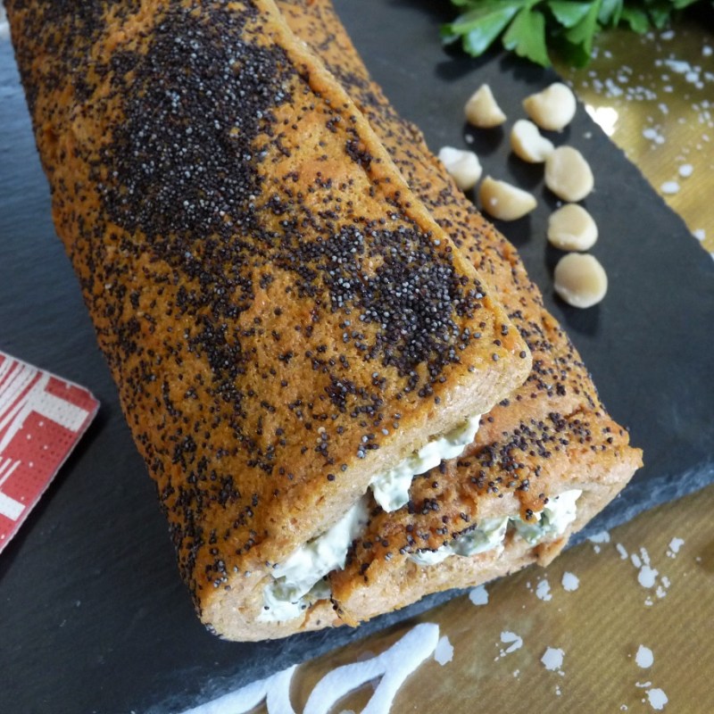 Roulé à la patate douce et au&nbsp;mascarpone