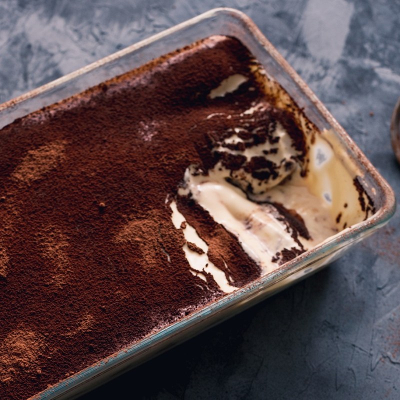 Tiramisù classique (sans&nbsp;lait)