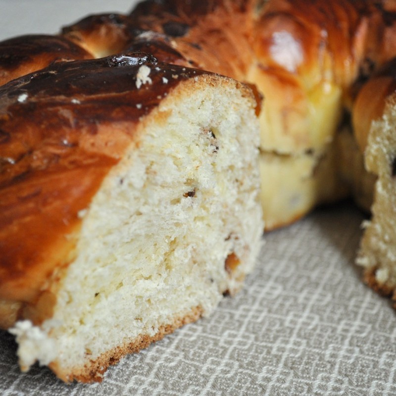 Galette des rois briochée pur beurre aux fruits&nbsp;confits