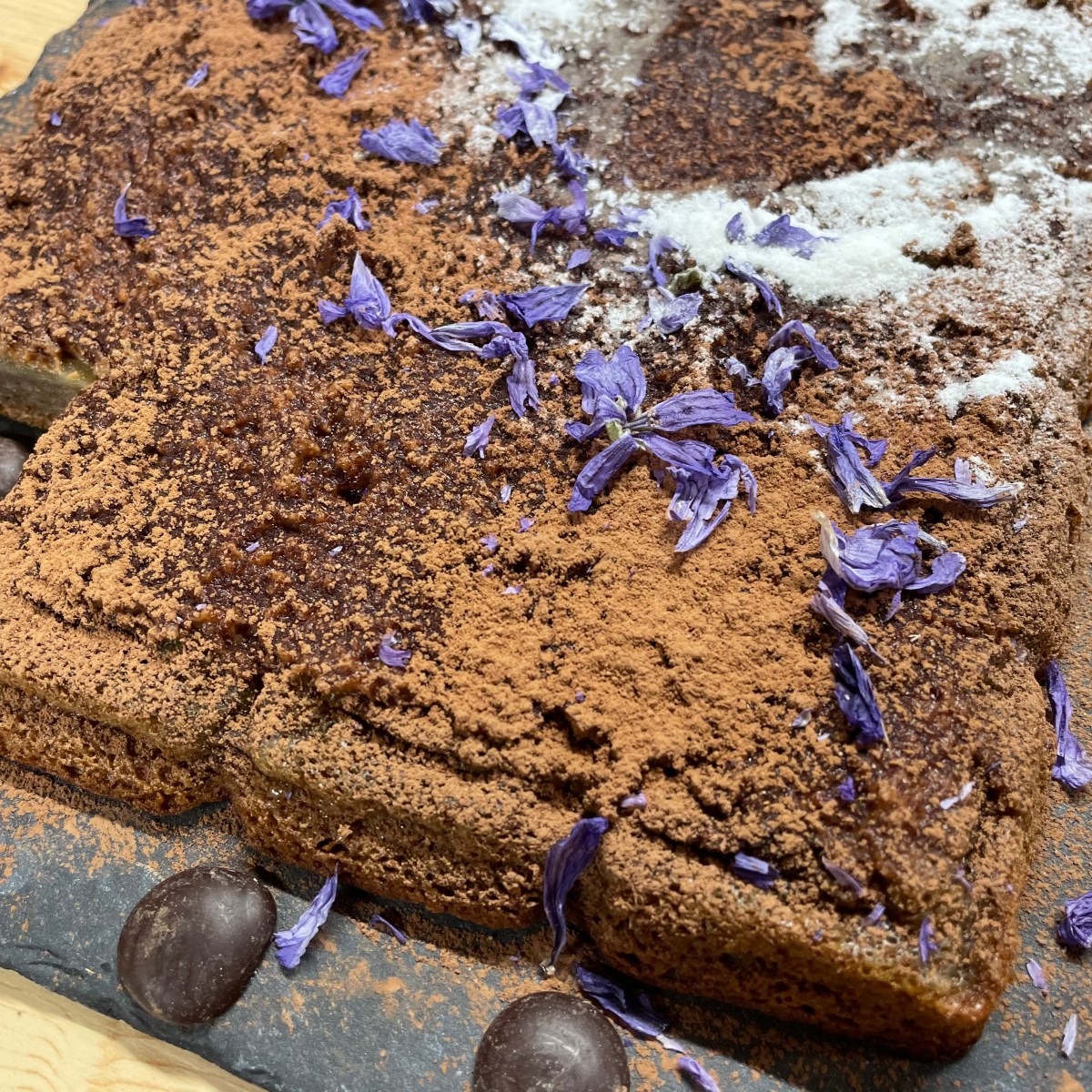 Fondant au chocolat au lait et à la fève tonka (sans&nbsp;gluten)