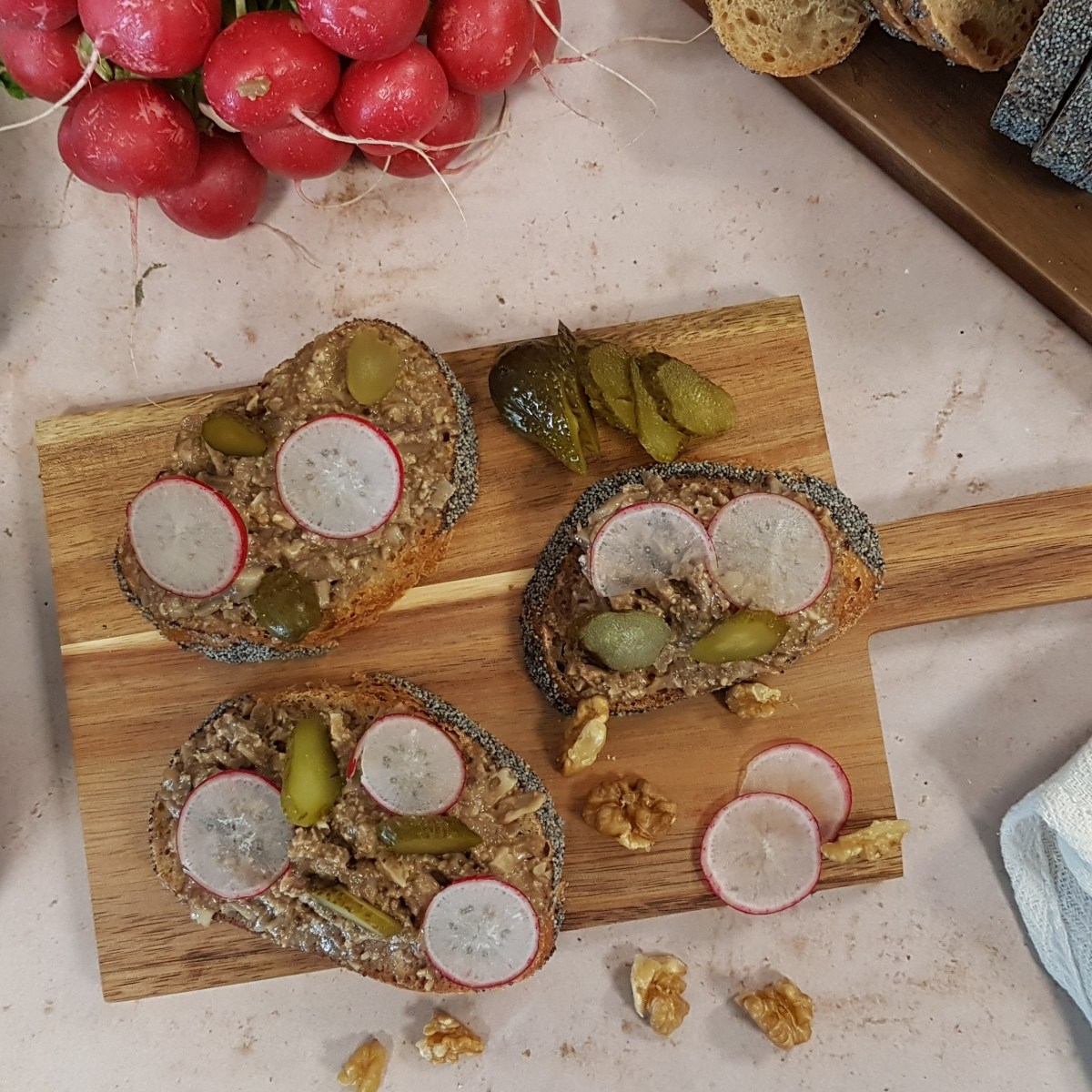 Pâté végétal de lentilles aux&nbsp;champignons