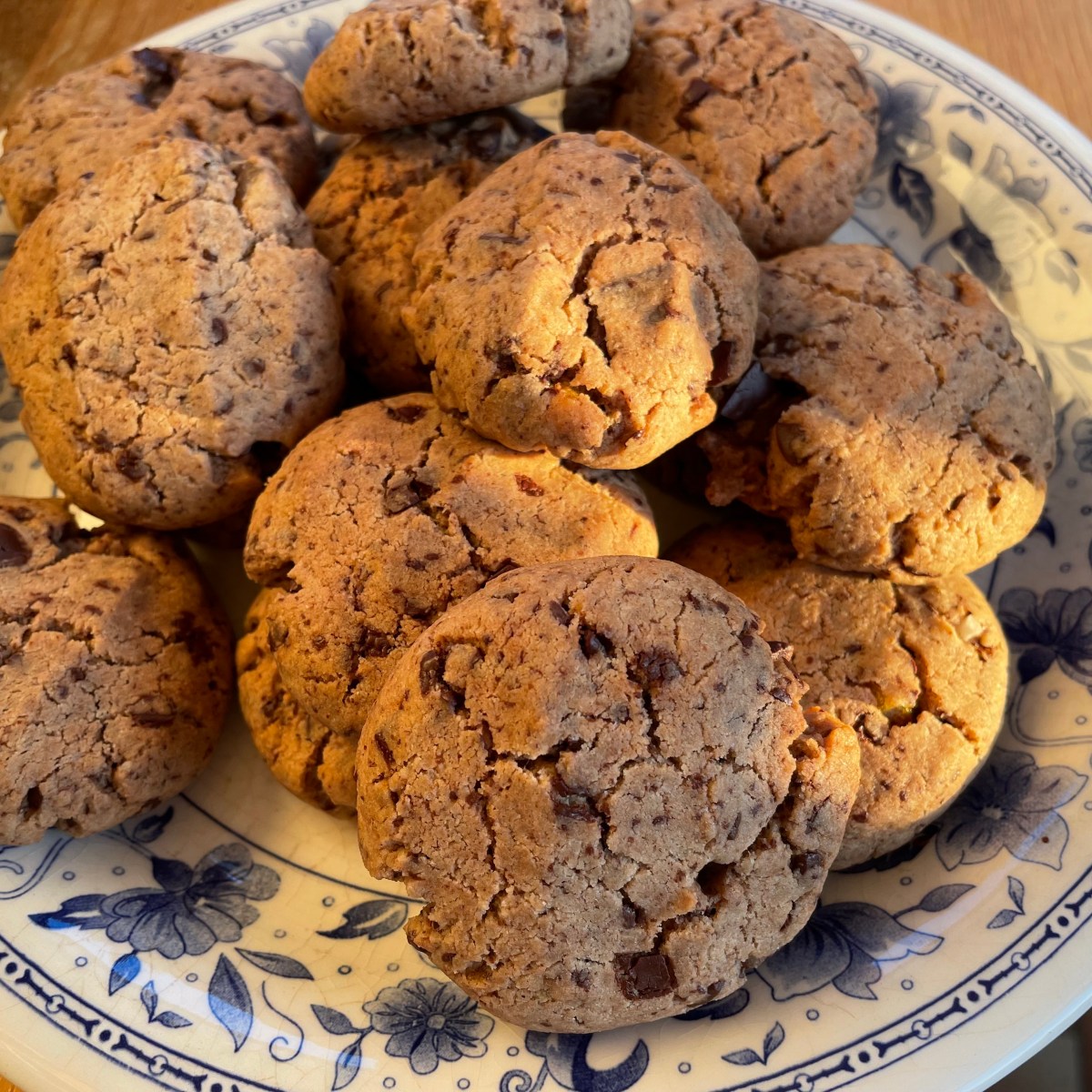 Cookies au chocolat et aux oranges&nbsp;confites