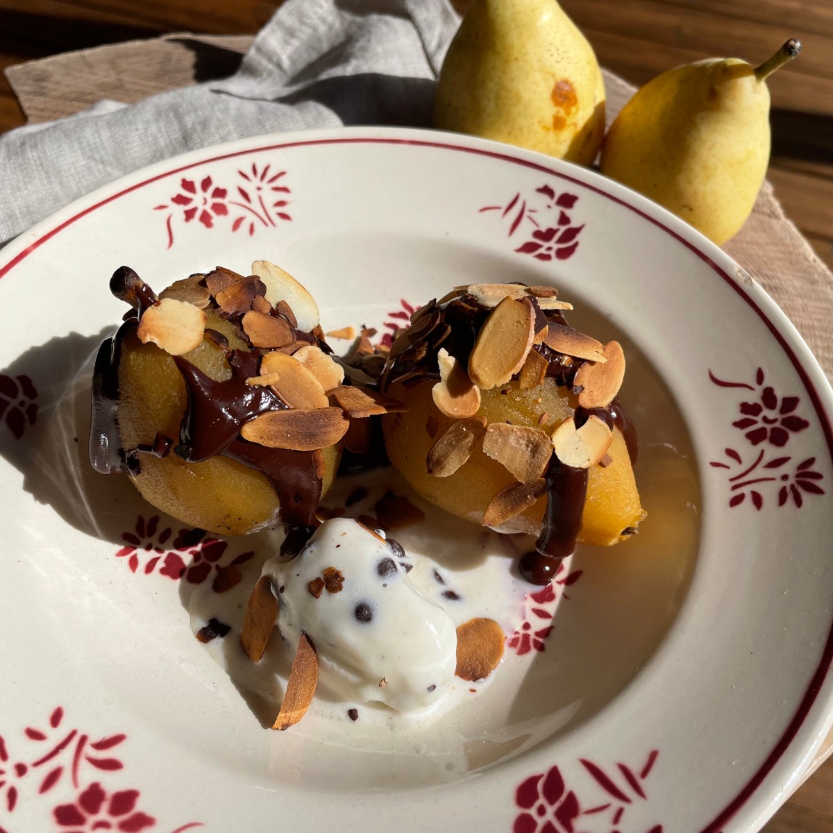 Poires Belle-Hélène