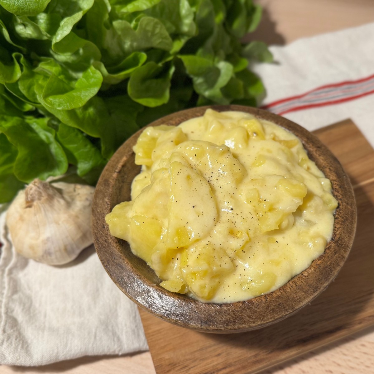 Truffade auvergnate aux pommes de terre et à&nbsp;l&rsquo;ail