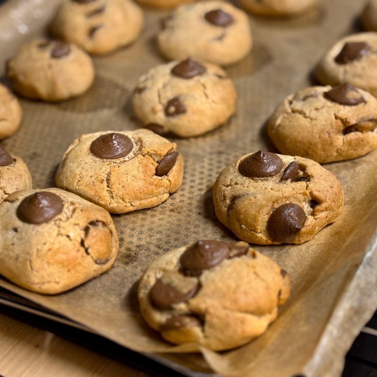 Cookies à la caroube (alternative au&nbsp;chocolat)