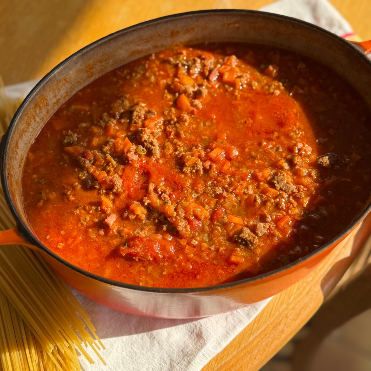 Sauce bolognaise maison