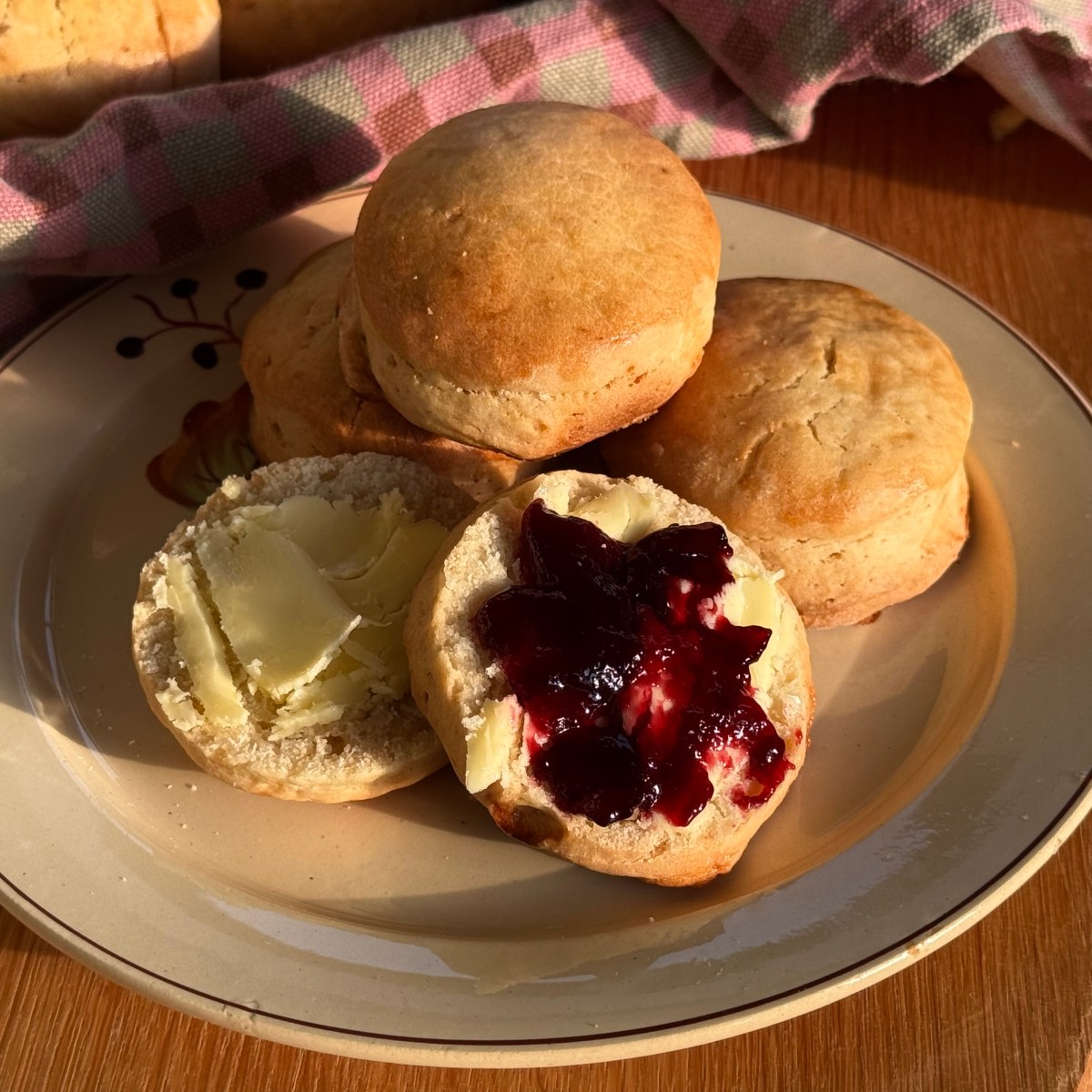 Scones pur beurre